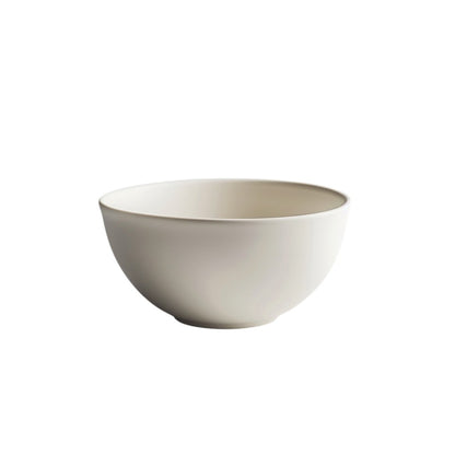 DRCO Minimalist Matte Ceramic Cereal Bowl - 6-Inch Soup & Salad Bowl